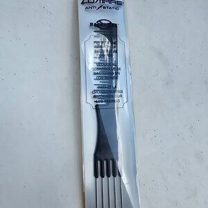 CoMare Anti Static Bacti Ban Mark V Professional Vintage Comb Pick Black CCX105